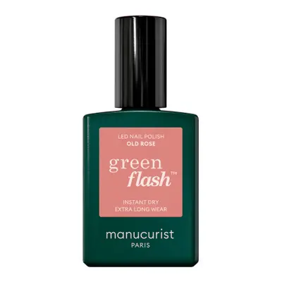 Manucurist Green Flash LED gel na nehty - Old Rose 15 ml