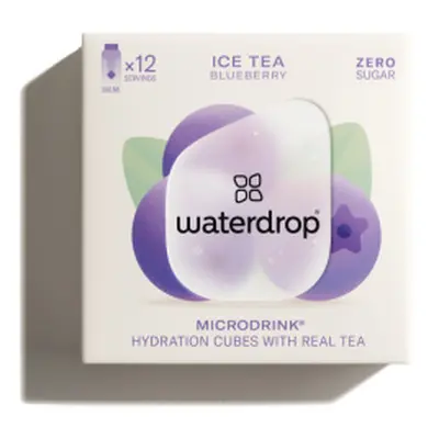 Waterdrop Ice Tea Blueberry (bílý čaj / borůvka) microdrink 12 ks