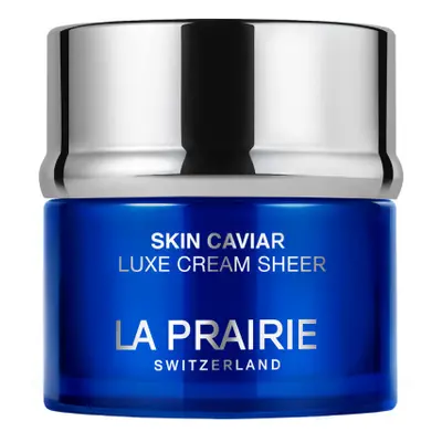 La Prairie Skin Caviar Luxe Cream Sheer zpevňující a vyhlazující pleťový krém lehké konzistence 