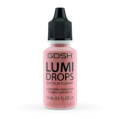 GOSH COPENHAGEN Lumi Drops rozjasňující kapky - 004 PEACH - tvářenka 15ml