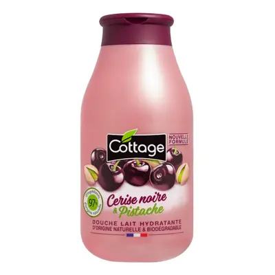 Cottage Douche Lait Cerise Noire & Pistache sprchový gel - černá třešeň a pistácie 250ml