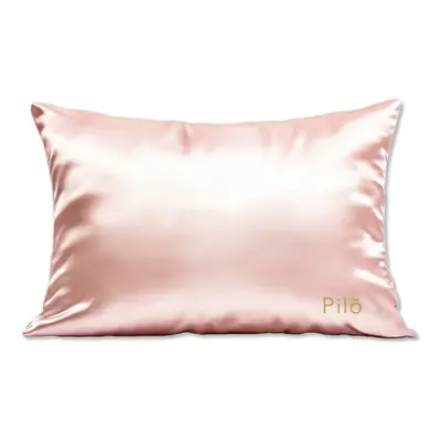 Pilō Silk Pillow Case - Baby Pink hedvábný povlak na polštář 50 x 75 cm