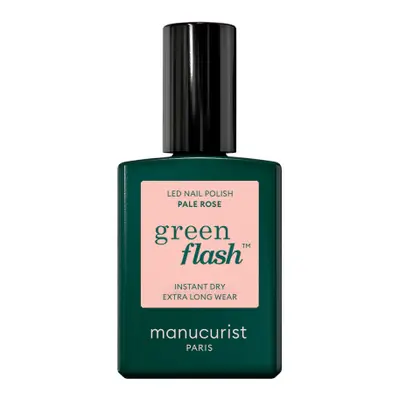 Manucurist Green Flash LED gel na nehty - Pale Rose 15 ml