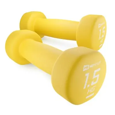 Sada neoprenových fitness činek 2x1,5kg