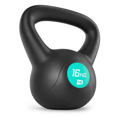 Vinylová činka Kettlebell 16kg Černá