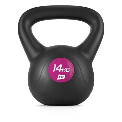 Vinylová činka Kettlebell 14kg Černá