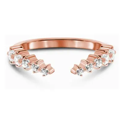 Royal Fashion prsten 14k zlato Vermeil GU-DR8351R-ROSEGOLD-TOPAZ