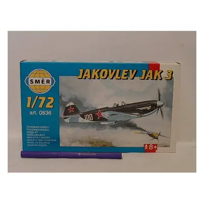 Směr Model letadlo Jakovlev Jak 3 stavebnice letadla 1:72