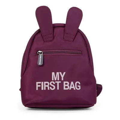 Childhome batoh My First Bag aubergine