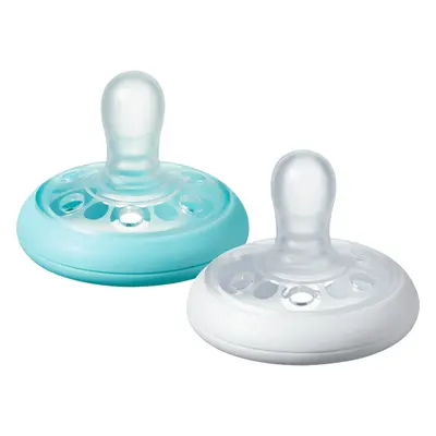 Tommee Tippee šidítko C2N silikon Natural 2ks bílá