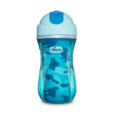 Chicco hrneček Sport termo s brčkem 266 ml zelená