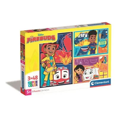 Puzzle Clementoni 3x48el Disney Firebuds