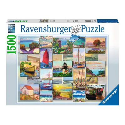 RAVENSBURGER Lodě a pobřeží 1500 dílků