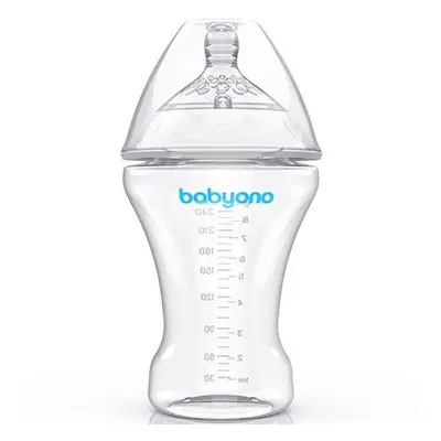 BabyOno antikoliková láhev natural 260ml