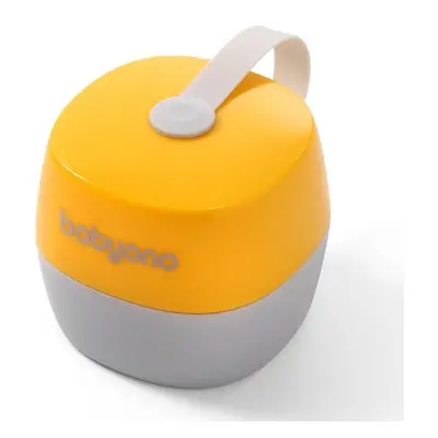 BabyOno Pouzdro na dudlík Natural Nursing - žluté