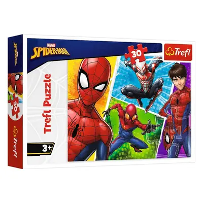 Trefl | Puzzle 30 ks Spider-Man a Miguel