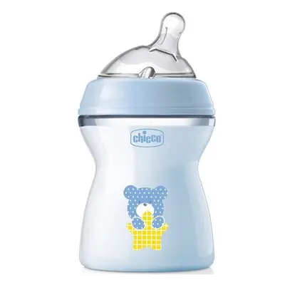 Chicco Natural Feeling kojenecká láhev modrá 250ml