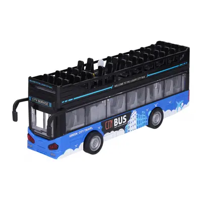 Wiky Vehicles Autobus dvoupatrový vyhlídkový s efekty 28 cm