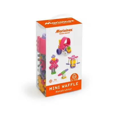 Marioinex MINI WAFLE 70 ks Konstruktér dívky