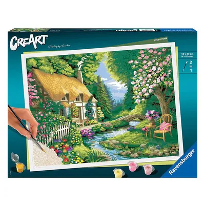 Ravensburger: CreArt: Chata u řeky