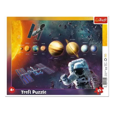 Trefl | Rámové puzzle 25ks | Sluneční Soustava