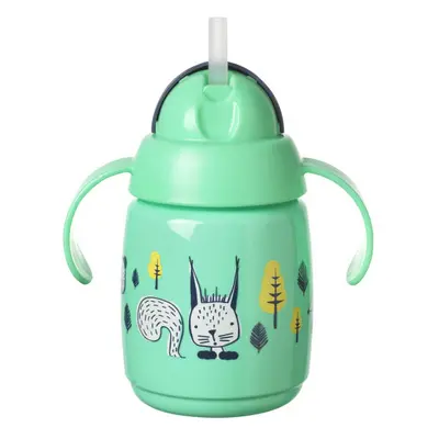 Tommee Tippee netekoucí hrnek Superstar s brčkem 300ml Green