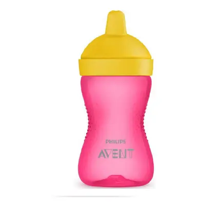 Avent netekoucí hrneček 300 ml tvrdá hubička růžová