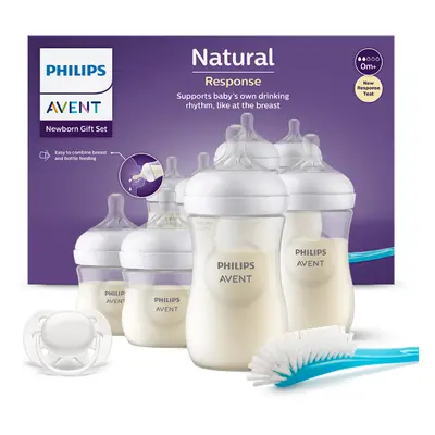 Philips Avent Novorozenecká startovní sada Anti-colic s ventilem AirFree + krém na bradavky 30 m