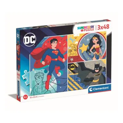 Clementoni Puzzle 3x48 DC Comics