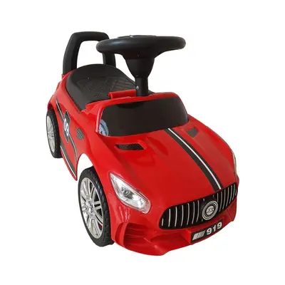 Dětské odrážedlo se zvukem Baby Mix RACER červené auto