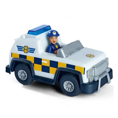 SIMBA Požárník Sam Policejní džíp 4x4 Mini figurka