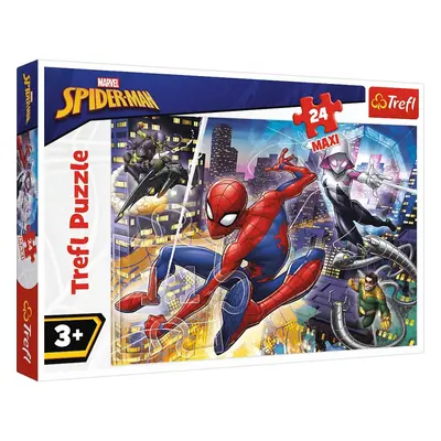 Trefl | Puzzle maxi 24 ks Nebojácný Spider-Man