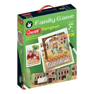 Quercetti Family Game Hangman – společenská hra Oběšenec