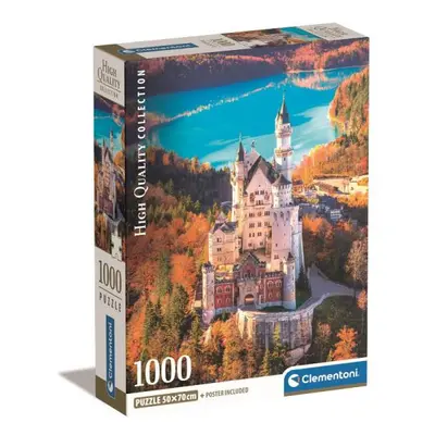 Clementoni Puzzle 1000 dílků Neuschwanstein 39909