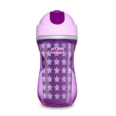 Chicco hrneček Sport termo s brčkem 266 ml růžový