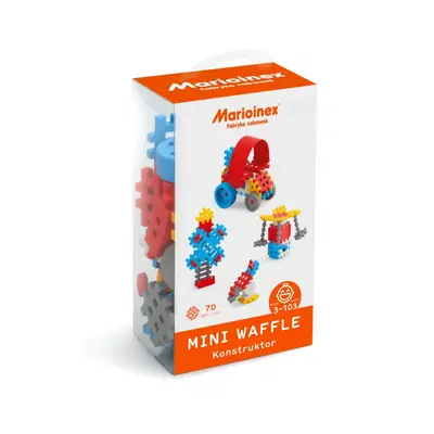 Marioinex MINI WAFLE 70 ks Konstruktér chlapci