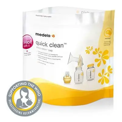 Medela Quick Clean sterilizační sáčky do mikrovlnné trouby 5 ks