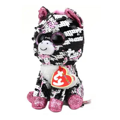 Beanie Boos Zoey 15 cm - zebra růžová