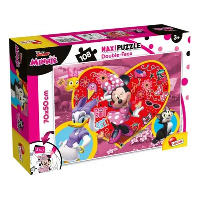 Supermaxi Oboustranné puzzle 108 ks Minnie