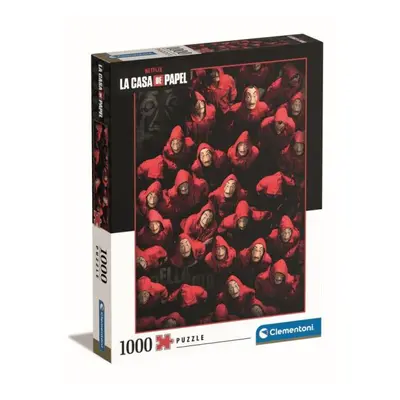 Clementoni Puzzle 1000 dílků Papírový domeček. La casa de papel