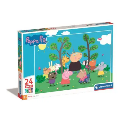 Clementoni Puzzle 24 dílků Maxi Peppa Pig