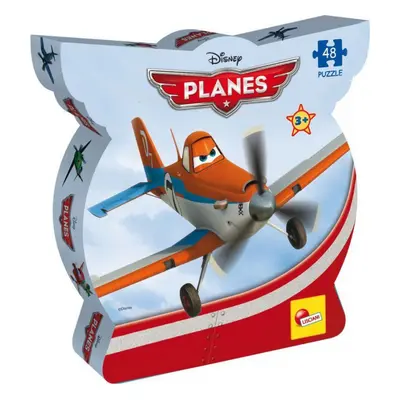 Lisciani: Puzzle Shape 48 ks Planes - letadla