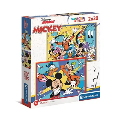 Clementoni: Puzzle 2x20 ks - Mickey