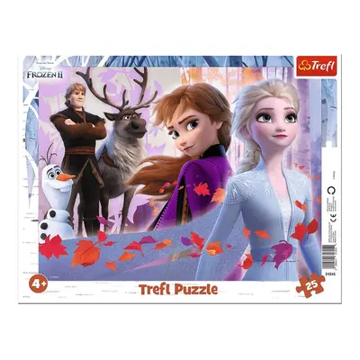 Trefl | Puzzle ramkowe 25 ks Frozen ledové království