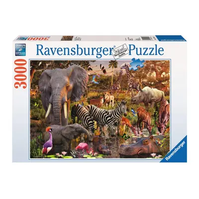 Ravensburger D.Penfound Africká zvířata 3000 dílků