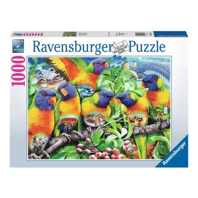 Ravensburger 168156 Země papoušků 1000 dílků