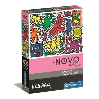 Kompaktní umělecká kolekce Clementoni Puzzle 1000el - Keith Haring