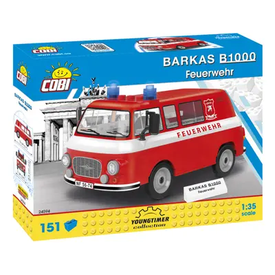 COBI 24594 Youngtimer Automobil Barkas B1000 hasiči