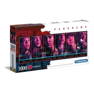 Clementoni Puzzle 1000 dílků panorama STRANGER THINGS 2020 NETFLIX