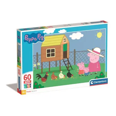 Clementoni Puzzle 60 dílků Maxi Peppa Pig